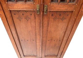 Arts & Crafts Armoire or Bookcase In the style of Architect Lauweriks, 1890s